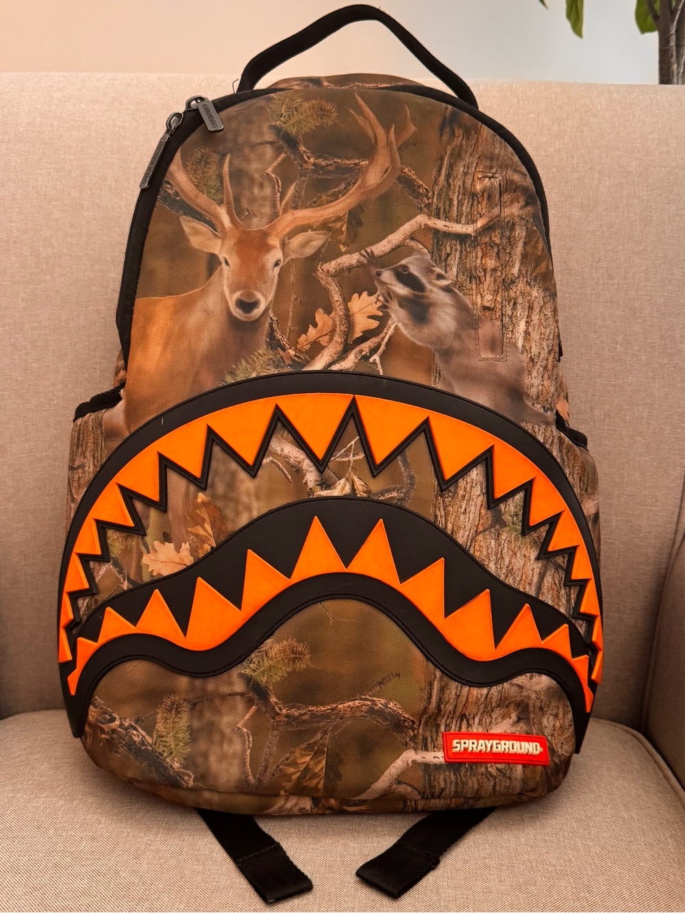 Sprayground Hunter Rubber Shark Backpack